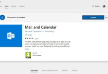 Windows 10 Mail app